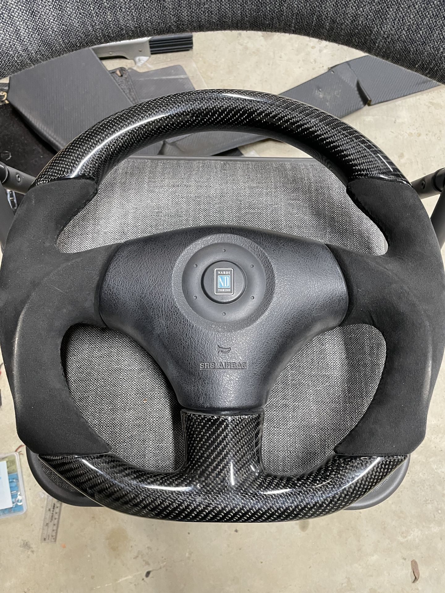 Nardi Torino Carbon Steering Wheel - Mazda RX7
