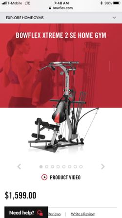 PRICE DROP MOVING SALE Bowflex Xtreme 2 SE Home Gym