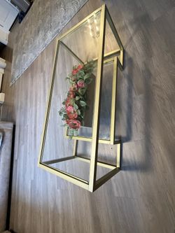 Gold Coffee Table
