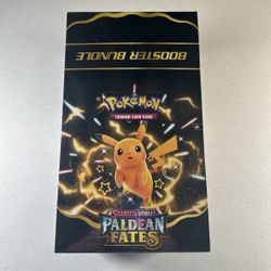 Pokemon Paldean Fates Booster Bundle Display