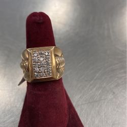 Mens Ring 14kt Size 9