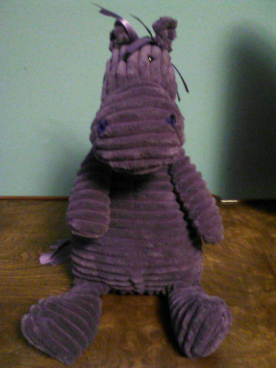 Plush Purple Stuffed Horse from Barnes and Noble