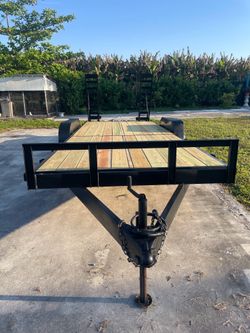 Equipment Trailer 7 x 20