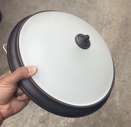 Flush Mount Oil Rubbed Bronze Light LED