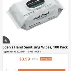 Hand Sanitizing Wipes