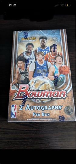 Bowman Basketball Hobby Box