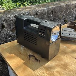 Air compressor + flashlight
