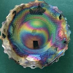 Indiana Glass Company 2 Pc. Carnival Glass Set