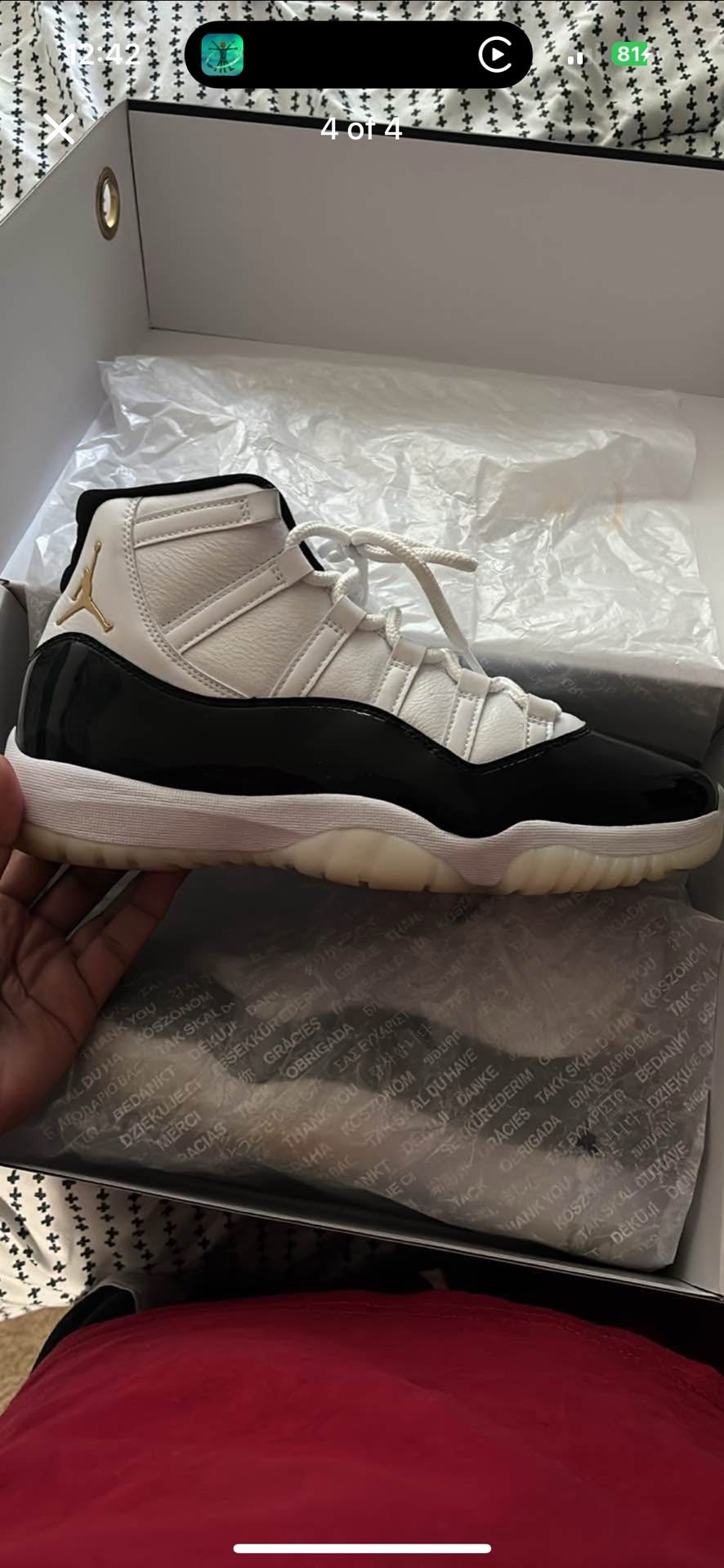 Jordan 11 Gratitude Sz 10.5