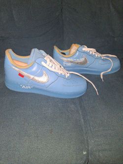 Nike Air Force 1 all blue off white