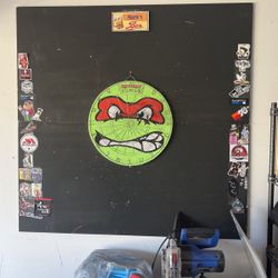 Dart Board With Backboards. 
