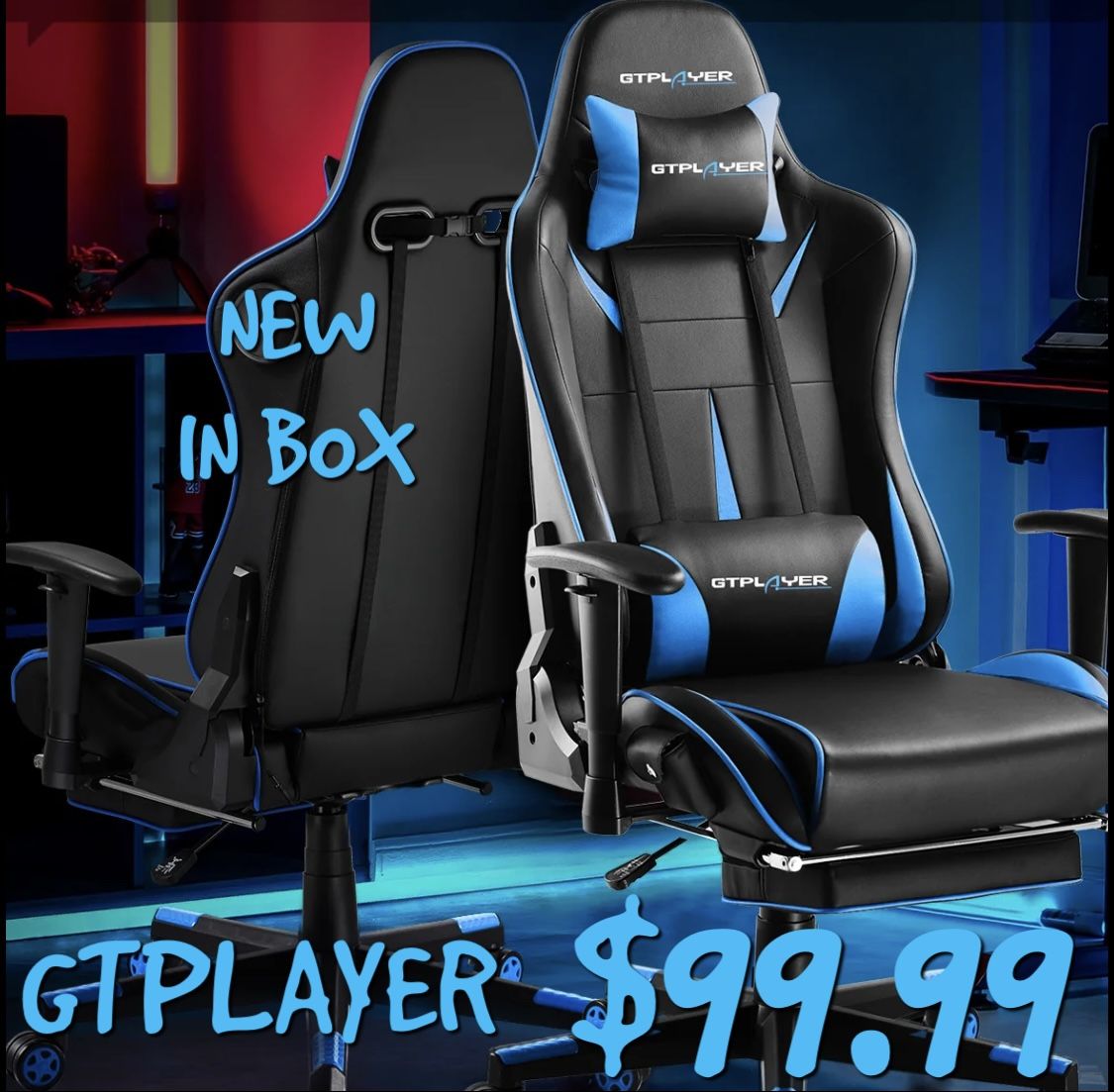 GTPLAYER GAME CHAIR NEW