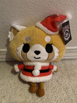 Aggretsuko Retsuko Christmas Santa Plush Dangler