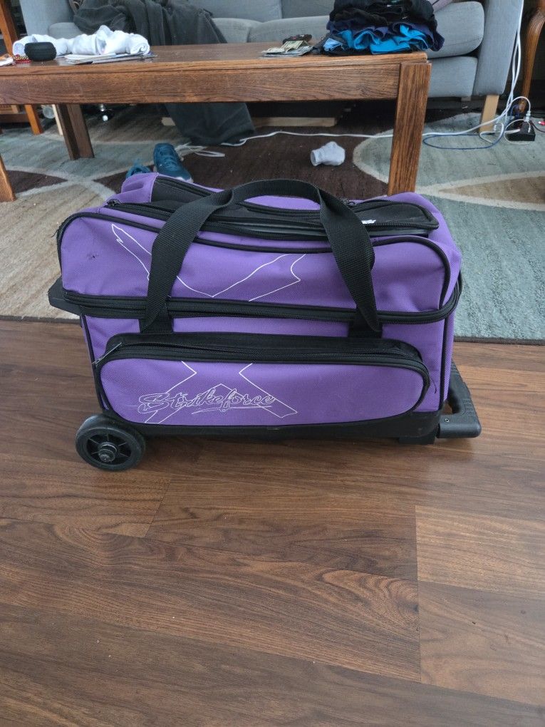 Bowling Ball Bag Double Roller