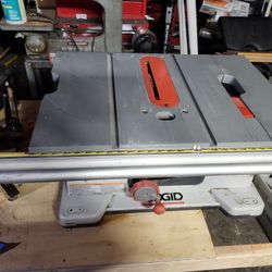 Ridgid 10 Inch Table Saw