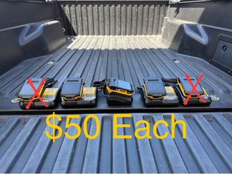 DEWALT 20V MAX Lithium-Ion 2.0Ah Battery with 12V to 20V MAX Charger **3 Available, $50 Each**
