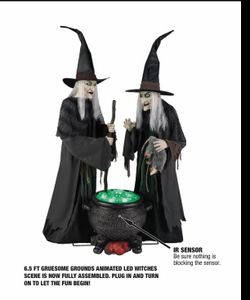 Halloween Witches Scene