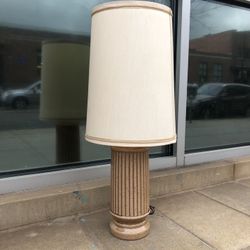 Vintage Gold Speckled Ceramic Table Lamp