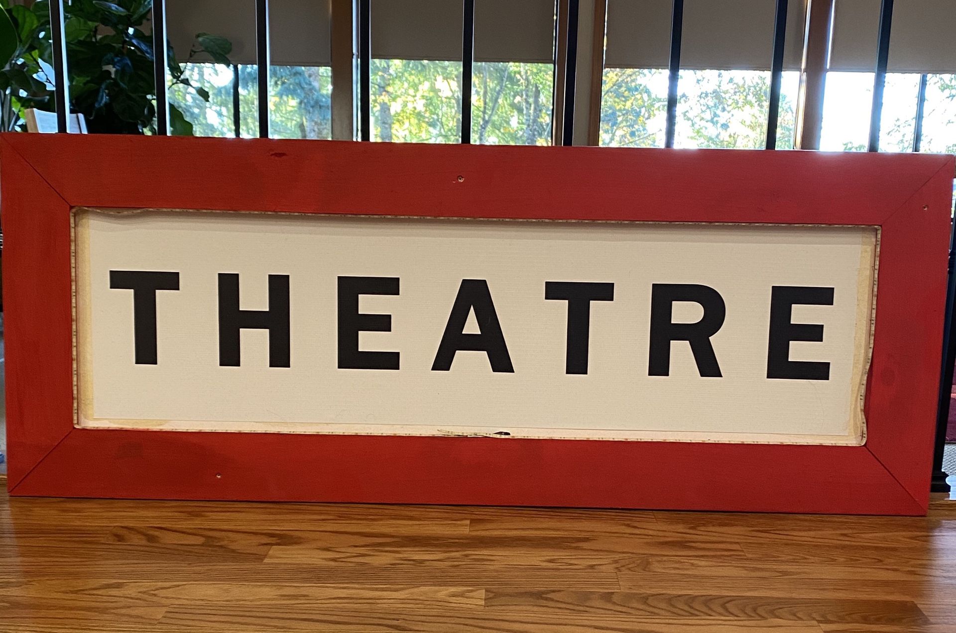Custom made Theater Sign