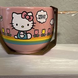 Brand New Hello Kitty Ramen Bowl 💖