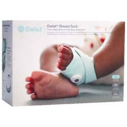 Owlet newborn sock