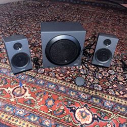 Logitech Z333 Speaker System, black