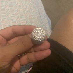 Diamond Mossinate Ring 