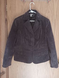 Suede St. John's Bay jacket