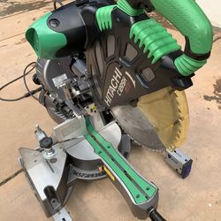 Hitachi 12” Sliding Compound Miter Saw – Gently Use