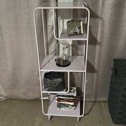 Pink Metal Abstract Shelf