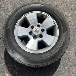 Full Set of 2014 Toyota Tacoma Wheel And Tires