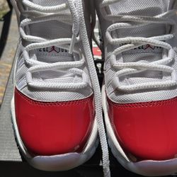 Youth Jordan 11's Cherry