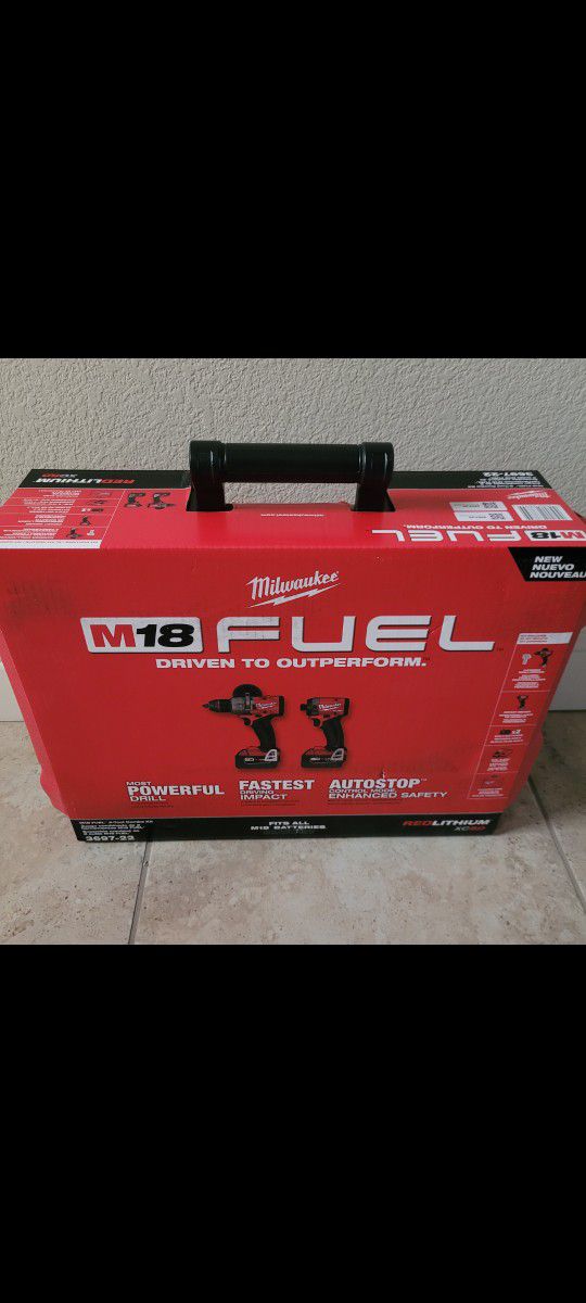 Brand New Milwaukee 18v Brushless Fuel Combo Set $300 Firm On Price No Lower 