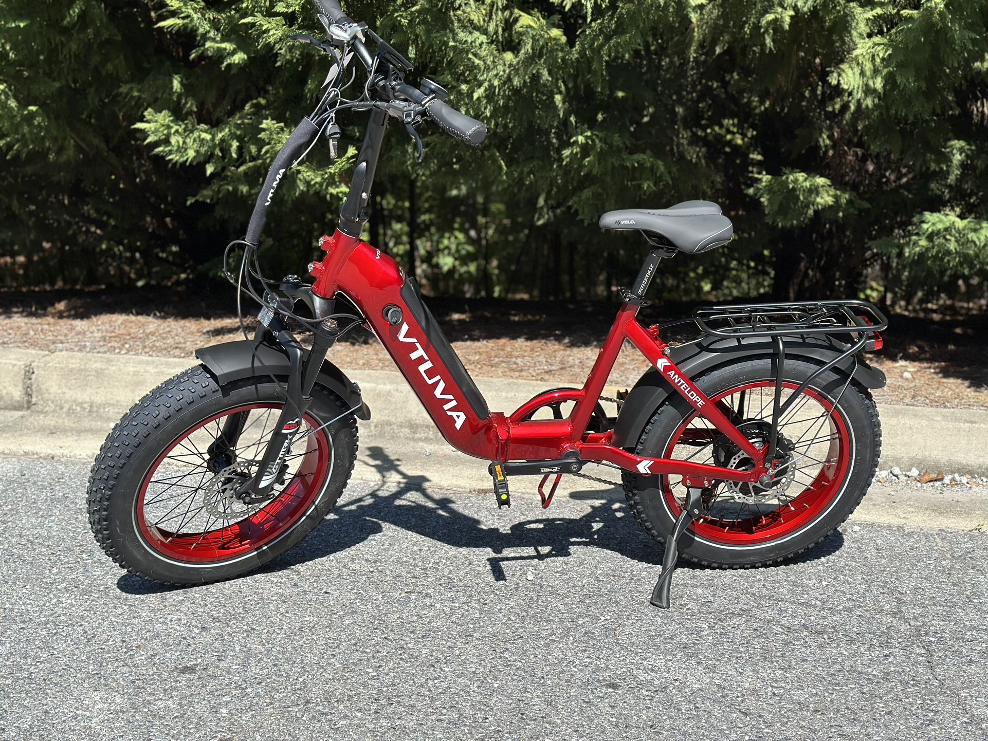 New SX20 Antelope Step-Thru Folding E-Bike