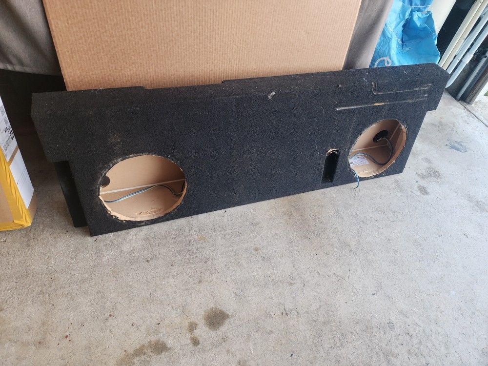 10" Subwoofer Box Tundra Crewmax