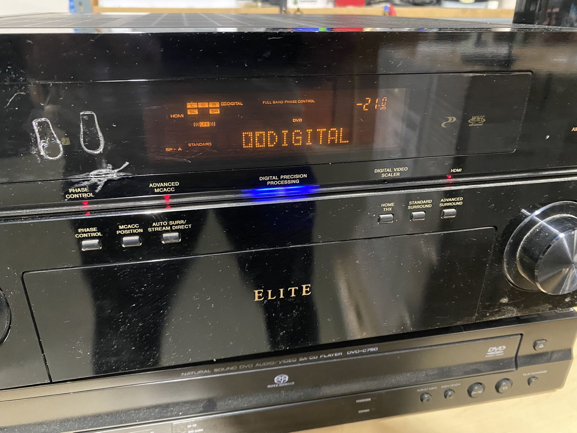POWERFUL 130 Watt x 7 CH Pioneer Elite - Surround Receiver