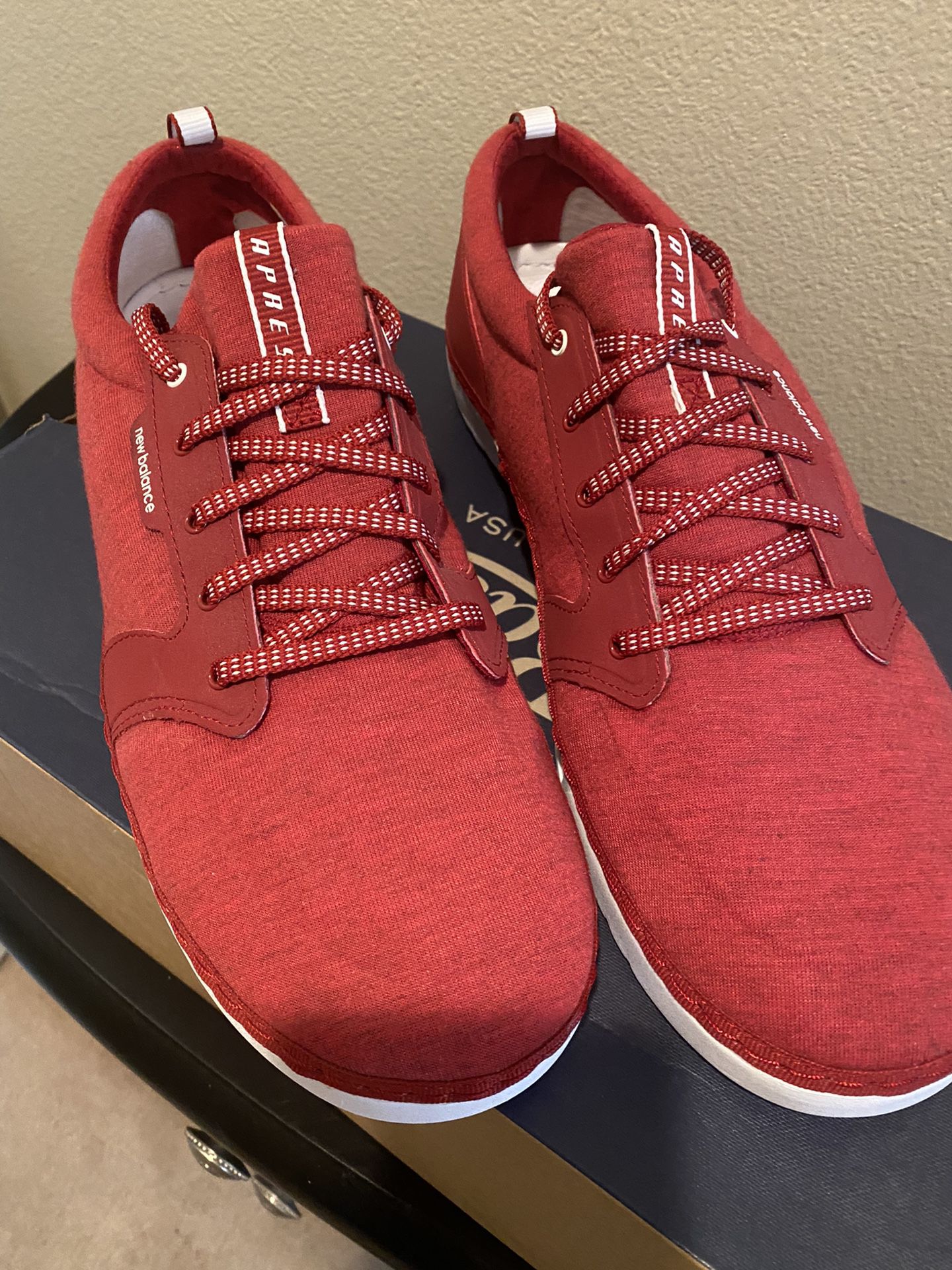 New Balance Apres Men's Shoes- Red Size 13