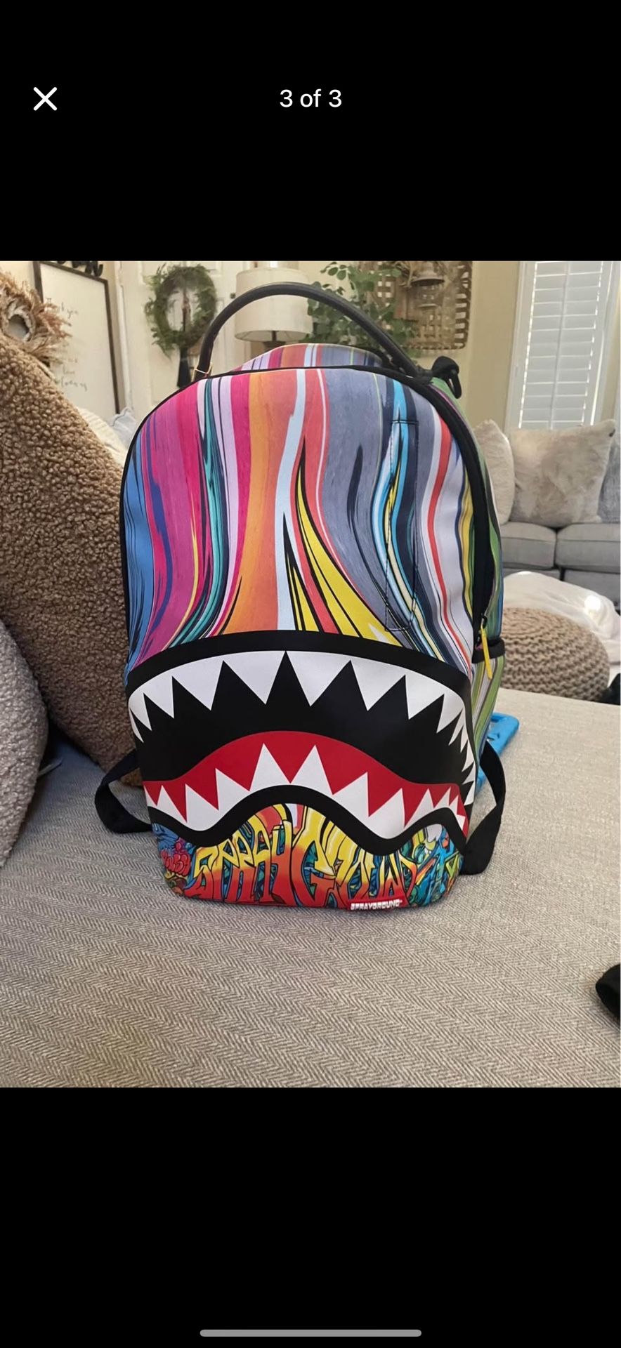 Spray Ground Backpack, And Ground Duffel Bag