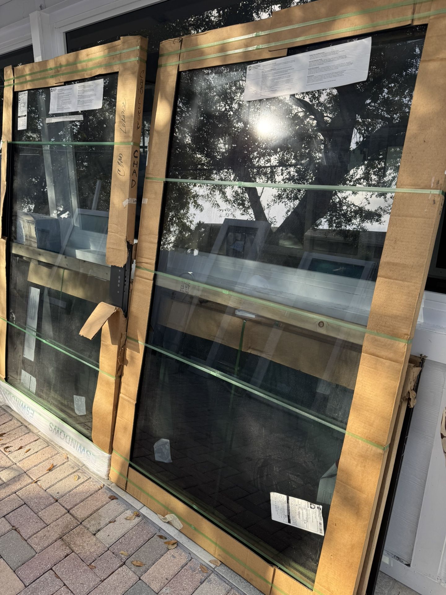 96x80 CGI Impact Sliding Glass Door