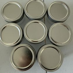 Small Glass Sealed Jar Set