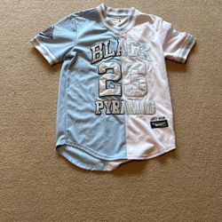 Black. Pyramid Number 23 Jersey.