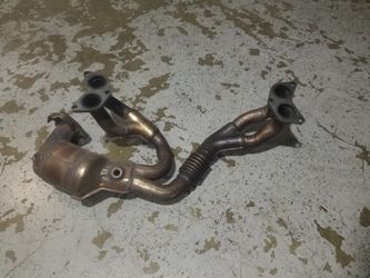 Subaru Stainless steel Headers Turbo Exhaust Cat Pipes Oem