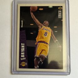 Kobe Bryant 1997 Upper Deck RC Card