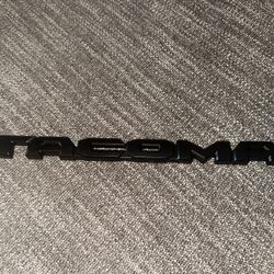Toyota Tacoma Blackout Overlay Emblem $20