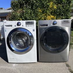 LG Washer and Gas Dryer Set