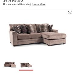 Luxe Sectional Sofa From Bobs Furniture 
