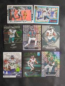 Philadelphia Eagles Football Insert Cards Set of 8 For $5