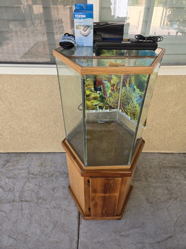 Fish Acquarium - Hex Tank