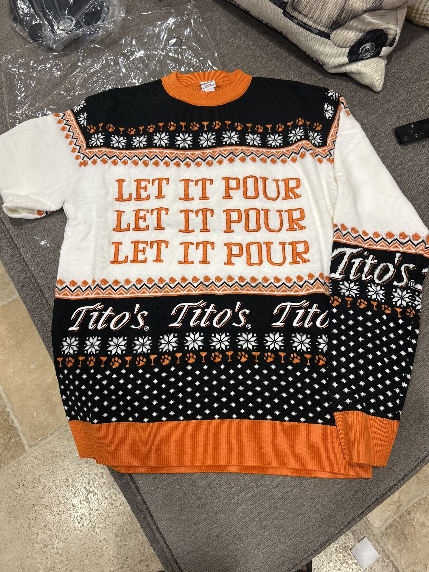Tito’s Vodka Christmas Sweater