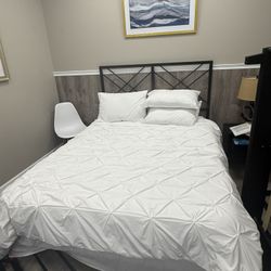 Queen Mattress And Bed Frame 